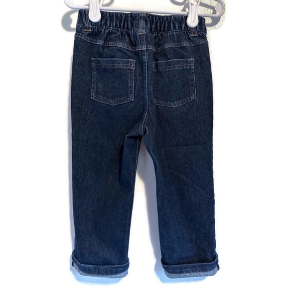 Bundle of 2 Straight Leg Cuffed Jeans - Picture 3 of 6